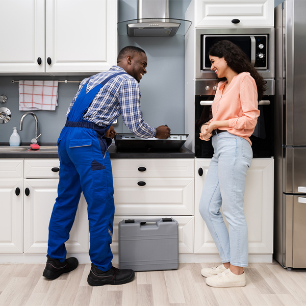 can you provide an estimate for cooktop repair before beginning any work in Harwick PA